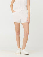 Summer White Crochet Shorts