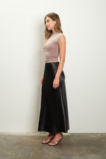 Gala Satin Skirt