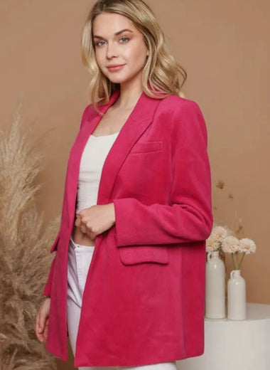 Lady In Pink Jacket