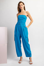 Into the Blue Jumpsuit