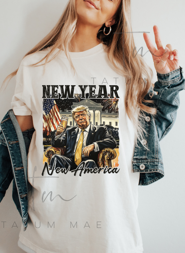 New Year New America T-shirt