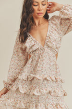 Ruffle some feathers Cut out Dress
