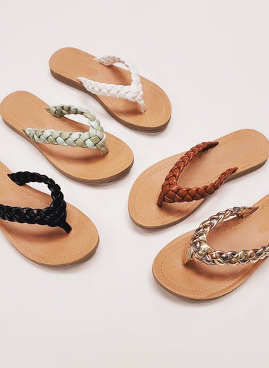 The Breezy Braid Sandal